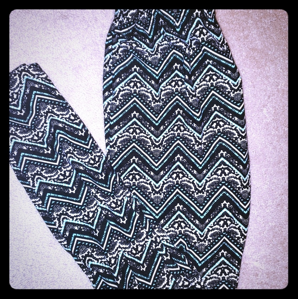 Patterned leggings